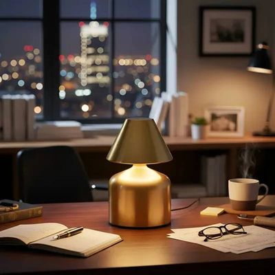 Mini Luminária de Mesa USB Led Branco Frio Quente e Neutro