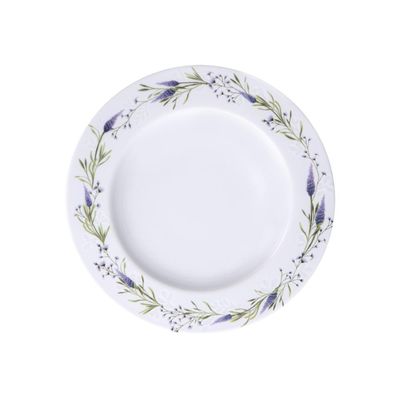 Prato Fundo Tramontina Lilla em Porcelana Decorada 23 cm