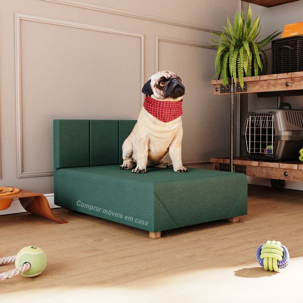 Cama Box Pet Cachorro Porte Menor 60 cm Magie Cor Azul - Comprar Moveis em Casa Cama Box Pet Cachorro Porte Menor 60 cm Magie Cor Azul - Comprar Moveis em Casa