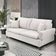 Sofa 2 Lugares 160 Cm Eron Linho Bege Vazzano Bege