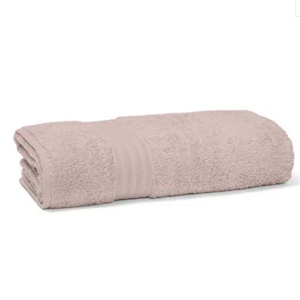 Toalha Banhão Bouton/Buettner Algodão Egípcio 81cmx150cm Platine Bege