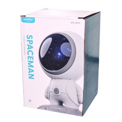 Caixa de som Bluetooth Spaceman 5W LED GTS-2097 Greatnice