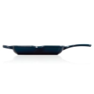 GRELHA QUADRADA LE CREUSET 26CM SIGNATURE EM FERRO FUNDIDO AZUL AGAVE 20183264220422