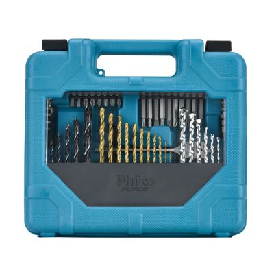 Kit de Ferramentas Philco PKF01 70 acessórios + Maleta Acessório