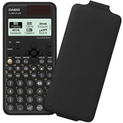 Calculadora Cientifica 12 Dígitos Preta - Fx-991lacw-w4-dt