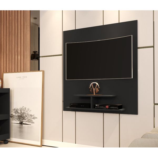Painel Bertioga JB Para TV até 32Polegadas cor - Preto - Comprar Moveis Em Casa Painel Bertioga JB Para TV até 32Polegadas cor - Preto - Comprar Moveis Em Casa