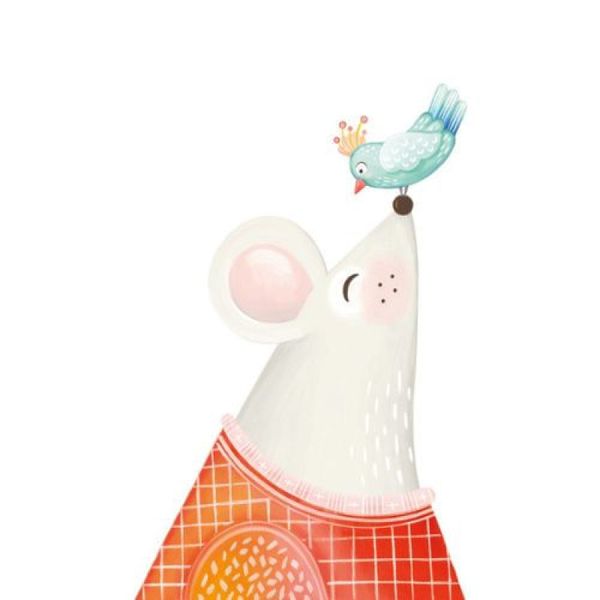 Painel de Parede The Wall 2 Infantil Branco 391871