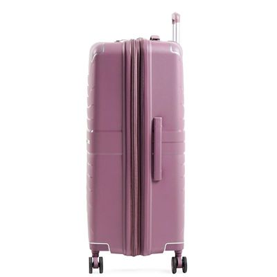 Mala Grande 32 Kg Polipropileno 4 Rodas Swiss One Onix Lilás G / Lilas