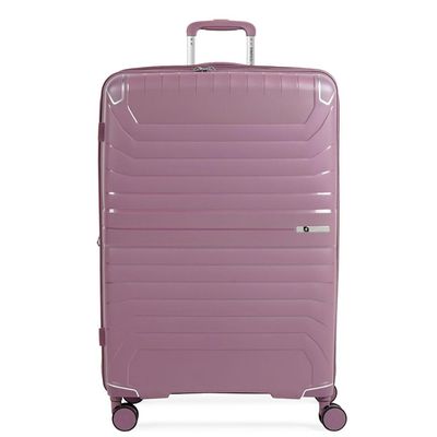 Mala Grande 32 Kg Polipropileno 4 Rodas Swiss One Onix Lilás G / Lilas