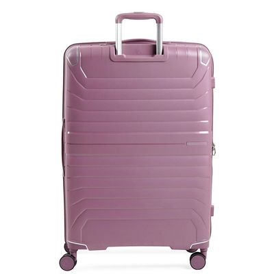 Mala Grande 32 Kg Polipropileno 4 Rodas Swiss One Onix Lilás G / Lilas