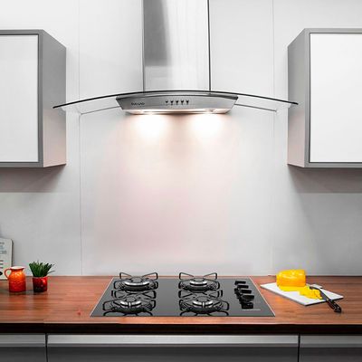 Cooktop 4 Bocas FG4004AVP a Gás Acendimento Superautomático Suggar Preto / Bivolt