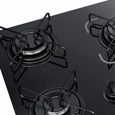 Fogao Cooktop Itatiaia Essencial 5 Bocas Preto / Bivolt