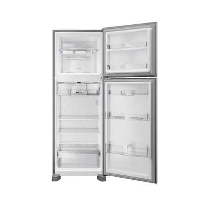 Geladeira BRM46MK 385 Litros Frost Free Duplex Painel Eletrônico Inox Brastemp Inox / 220V