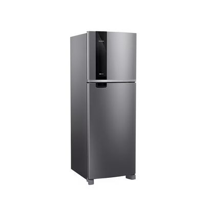 Geladeira BRM46MK 385 Litros Frost Free Duplex Painel Eletrônico Inox Brastemp Inox / 110V