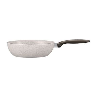 Panela Wok Suprema Ceramic Life Antiaderente 2,3L 24cm Vanilla Brinox Vanilla