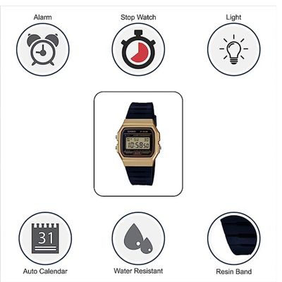 Relógio Masculino Casio l Vintage F-91WM-9ADF