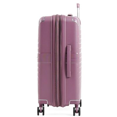 Mala Média 23 Kg Polipropileno 4 Rodas Swiss One Onix Lilás M / Lilas