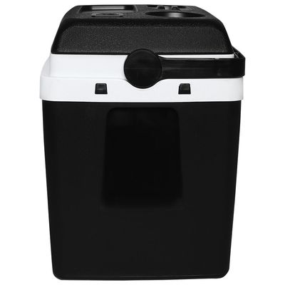 Caixa Térmica 30 Litros Preta e Branca Bel Único / Preto