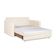 Sofá Cama Castor Casal Salerno Max Suede Bege 2 Lugares