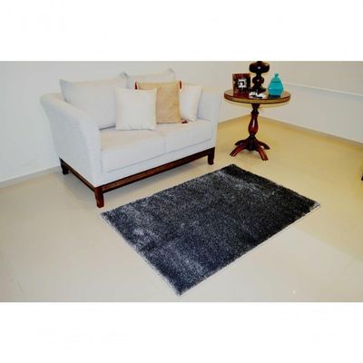 Passadeira Life Confort Shaggy 50mm Multi B&w 066x120 Cm