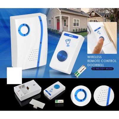 Campainha Residencial Sem Fio Wireless 110v-220v