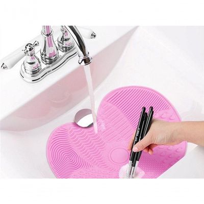 Tapete De Silicone Para Limpar Pinceis De Maquiagem Beleza Make