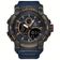 Relógio Desportivo Digital Masculino Duplo Display A Prova De água 5atm Estilo Casual Rosa Azul