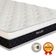 Cama Box Baú King Cinza E Colchão Dallas Molas Vstore