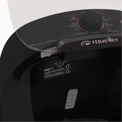 Lavadora Semiautomática Mueller 10kg Family Lite Preto 220V
