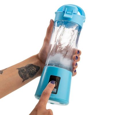 Mini Liquidificador Portátil Smart 380Ml Recarregável Preto