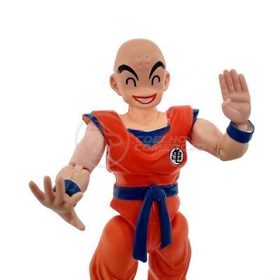 Boneco Brinquedo Removível 14Cm Kuririn Klilyn Dragon Ball Z