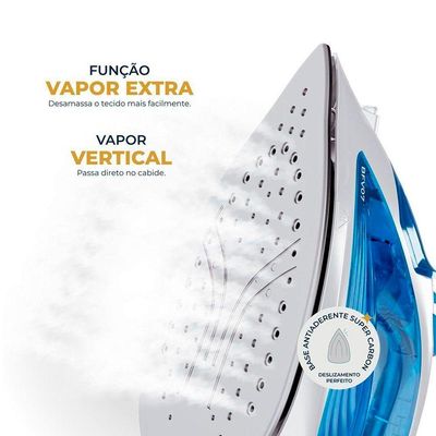 Ferro De Passar A Vapor Britânia BFV07 Azul 220V