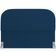 Cabeceira Cama Box King 195cm Orgânica Lanna W01 Suede Azul Marinho - Lyam Decor