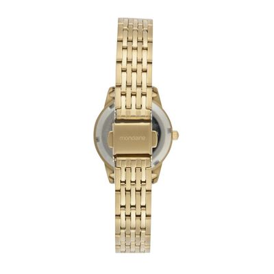 Relogio Mondaine Feminino Ref: 99830lpmvda1 Social Aço Dourado