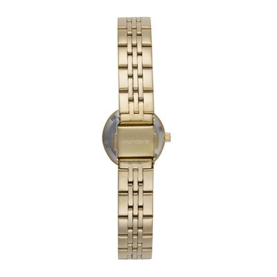 Relogio Mondaine Feminino Ref: 99816lpmvde1 Casual Dourado