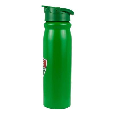 Garrafa Alumínio Com Canudo Fluminense 650ml Oficial