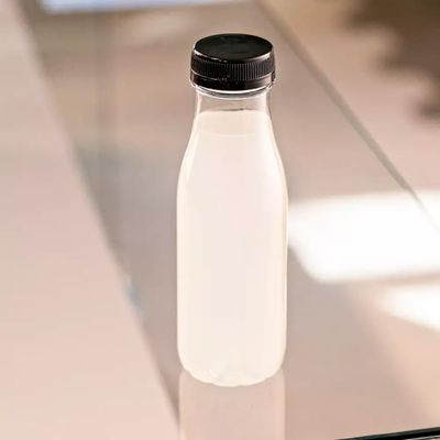 70un Garrafa PET Plástica Transparente com Tampa 300ml G3530 Galvanotek
