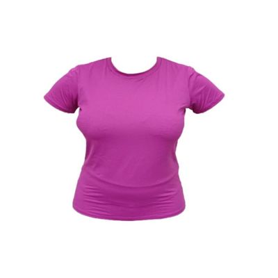 Blusa Acqumires Baby Look Feminino G / ROXO