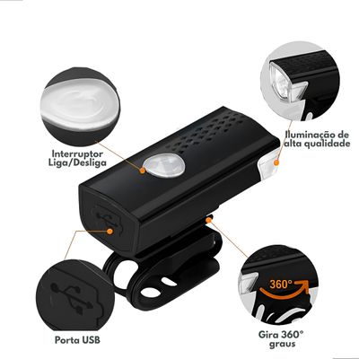 Mochila de Hidratação com Farol para Bike – Conforto, Visibilidade e Segurança  Lanterna Dianteira