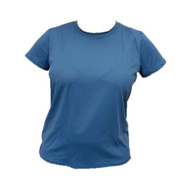 Blusa Acqumires Baby Look Feminino G / AZUL