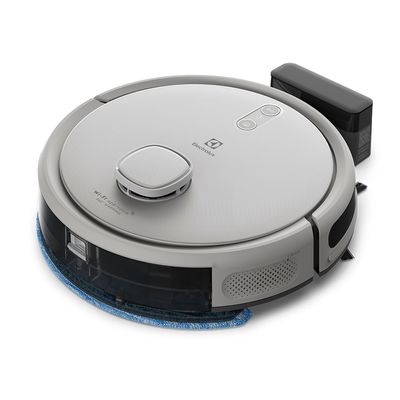 Robô Aspirador Electrolux 4 em 1 Wi-Fi Experience até 1h40 Mapeamento Branco (ERB62) Bivolt