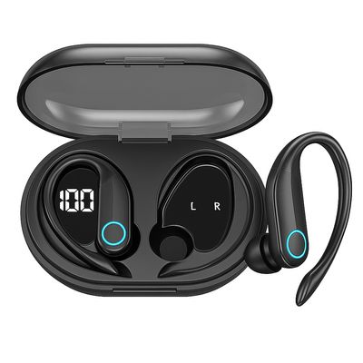 Fone De Ouvido Bluetooth6.0 Esportivo Sem Fio Gancho Com Led