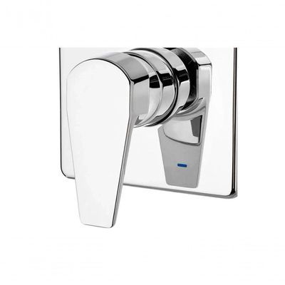 Acabamento Monocomando Para Chuveiro E Ducha Higiênica Alta Pressão 1/2'' Lift Cromado