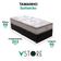 Cama Box Baú Solteirão E Colchão Four Season Molas V-store Preto