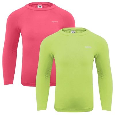 Kit 2 Camisas Térmicas Selene Proteção UV50+ Infantil 8