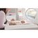 Trocador de Fraldas Almofadado para Berço Corino Branco P02 - Lyam Decor