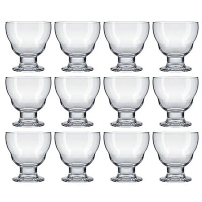 Taça para Sorvete e Sobremesa Samba 360ml 12 Unidades - Nadir 7227