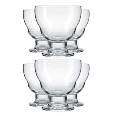 Taça para Sorvete e Sobremesa Samba 360ml 6 Unidades - Nadir 7227