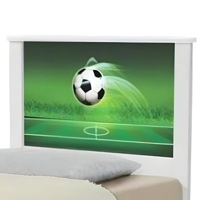 Cama Solteiro Infantil 195x96cm para Quarto Personagens Copa Futebol K02 - D'Rossi