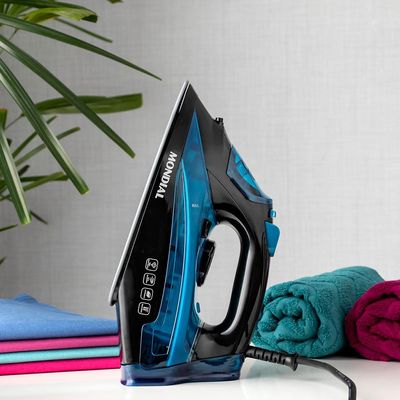 Ferro a Vapor F53 com Spray Mondial Preto/Azul / 220V